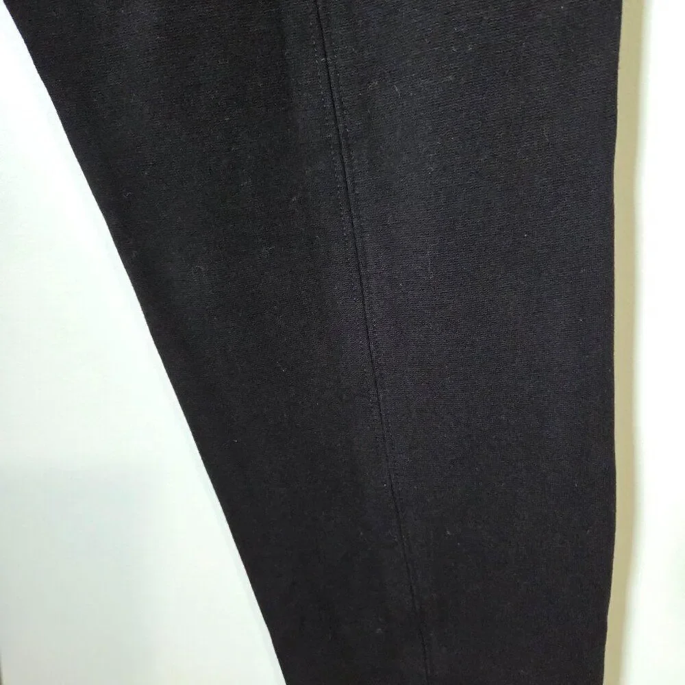 EUC CHICO'S BLACK SO SLIMMING SOFT STRETCHY PANTS SIZE 1 / US M